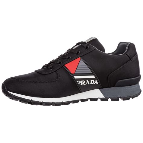 prada trainers for sale london|men's black Prada trainers.